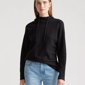 QUINCE Eco-Knit Milano Stitch Pullover Hoodie NWOT